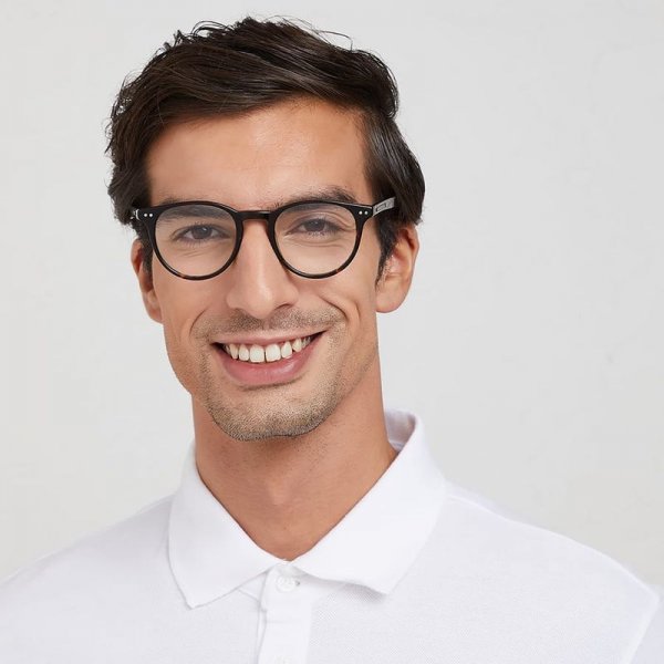 Round Glasses in Acetate