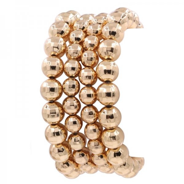 Disco Ball Bead Stretch Bracelet Set